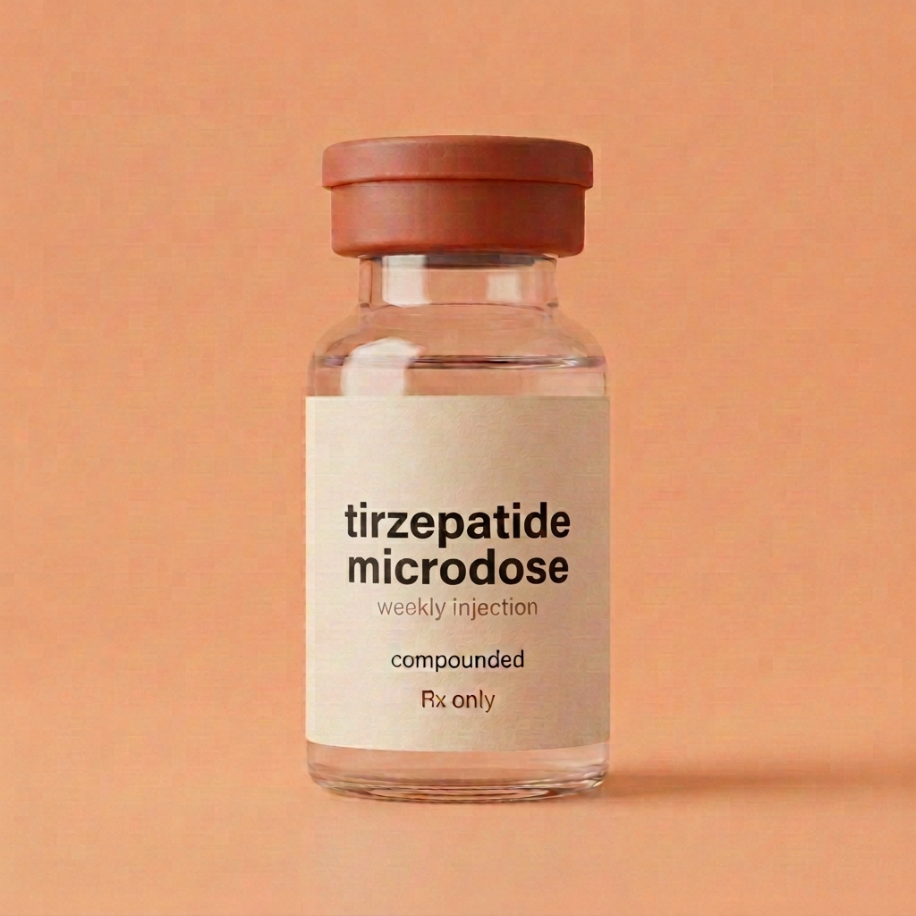 Tirzepatide Microdose, Weekly injection